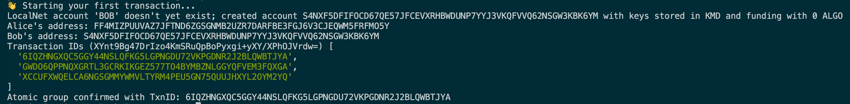 Transaction logs